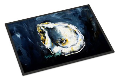 Blue Star Oyster Doormat Front Door Mat Indoor Outdoor Rugs for Entryway, Non Slip Washable Low Pile, 24H X 36W