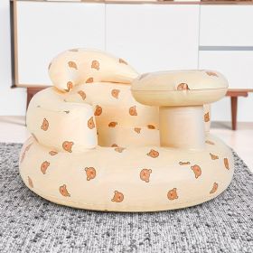 1pc Baby Sofa Chair, Plastic Wraparound Support Seat, Portable Rocking Chair for Infants Aged 3 Months+, Exercise Sitting & Standing, Spine Prote (style: bear)